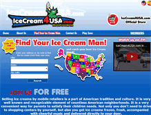 Tablet Screenshot of icecream4usa.com